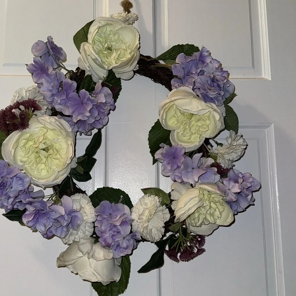 FLOWER HANGER FOR DOORS FLORAL ARTIFICIAL